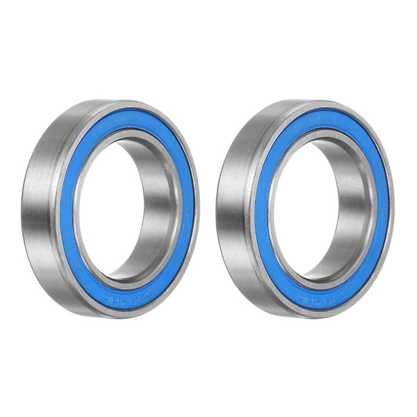 uxcell 2pcs 6804-2RS Deep Groove Ball Bearings, 20x32x7mm Rubber Sealed for TRX4 RC Cars