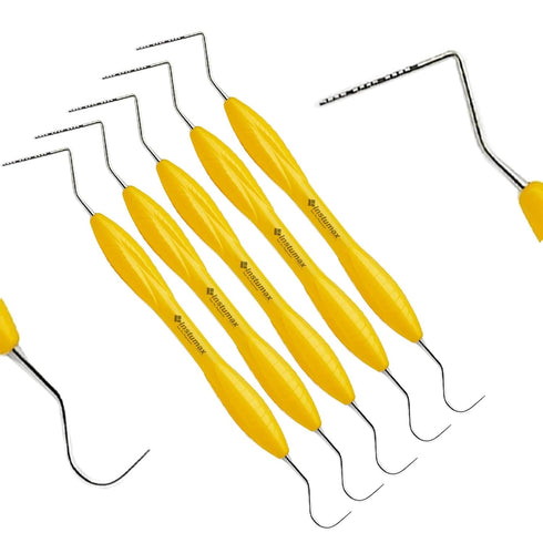 Probe UNC 23/15 Yellow Silicone Handle Stainless Steel Dental Periodontal Measuring Probe