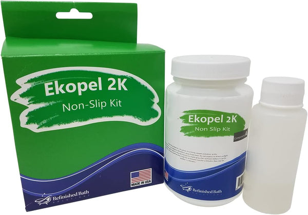 Tub Cast Roll On Bathtub Refinishing Kit by Ekopel Primer + Top