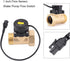 DEWIN HT-800 G1 Thread Water Flow Sensor Switch, Automatic Control 220V Water Pump Flow Switch