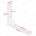SAYAYO Black Wall Shelf Brackets, 6 x 5 Inch Iron Metal L Shaped Corner Support Brackets for DIY Floating Shelf, 4 PCS