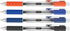 TUL Retractable Gel Pens, Bullet Point, 0.7 mm, Gray Barrel, Assorted Ink Colors, Pack of 8