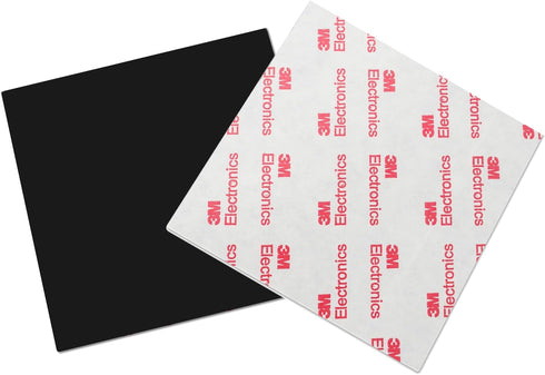 2 pcs Anti-Slip Pads, Silicone Rubber Plastic Pads 150x150mm, 3M Self-Stick Adhesive Non Slip Mats for Furniture