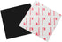 2 pcs Anti-Slip Pads, Silicone Rubber Plastic Pads 150x150mm, 3M Self-Stick Adhesive Non Slip Mats for Furniture
