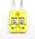 Mini K-Type Thermocouple Wire Connector, Set of 10 Male Plugs