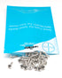 #6 x 1/2" Wood Screws, 100PCS Truss Head Phillips Self Tapping Screws, 18/8 Stainless Steel by IMSCREWS