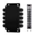 ABS IP67 Waterproof Dustproof Electrical Junction Box, with 15A 600V Barrier Terminal Cable Connector, 5 in/5 Out