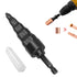 HVAC Repair Tool, 5-in-1 Air Conditioning Copper Pipe Expansion Swaging Drill Bit Set with Five Sizes of Drill Bits