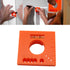2pcs Mark Offset Ruler with Gradienter, 5 in 1 Multifunction Ruler for Woodworking and Parallel Lines