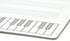 Dry Erase Music Staff White Board, Portable A4 Size (8.3"×11.7") by Shionkai Music Publishing