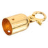 DOITOOL 5pcs Rope End Stop Crowd Control Rope Ends Fittings Hooks, Snap Post Queue Hooks, Stainless Steel Fastener