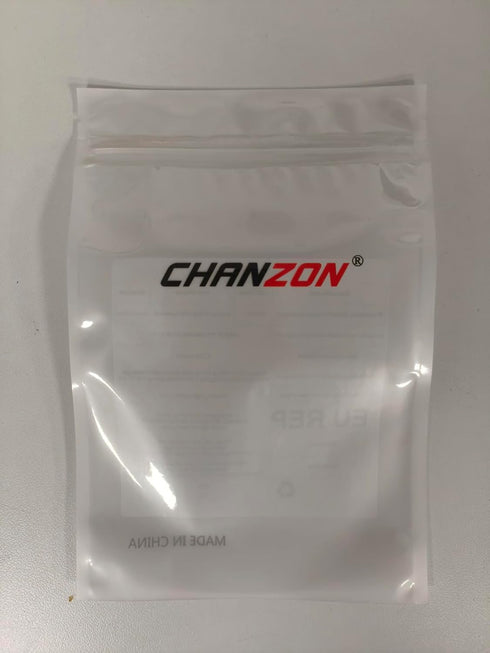CHANZON 100 pcs 5mm RGB Multicolor LED Diode Lights - Common Cathode, Clear Round Transparent 4 pin