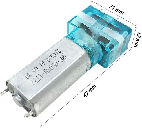Micro Vacuum Pump DC 3V 6V, High Negative Pressure Low Flow Air Pump for Cupping Device, Fish Tank (Green, 3V 2PCS)