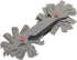 52Pcs Metric & Imperial Thread Pitch Gauge, 60 and 55 Degree Adjustable Stainless Steel Screw Pitch Measuring Tool, 0.25 to 6.00mm Range Screw Thread Pitch Gauge for Industrial Measurement