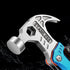 HomeExit Steel Multifunction Tool, Aluminum Alloy and Stainless Steel Construction, Blue Compact Multi Tool