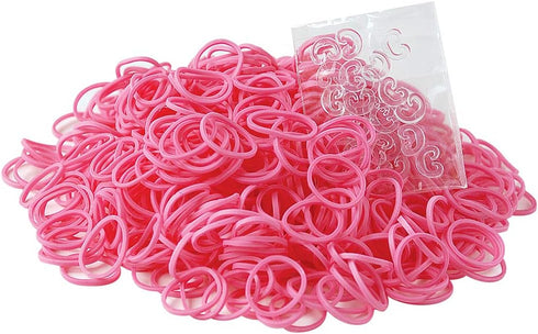 The Beadery 7295063 Wonderloom Bands, Pink