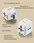 Firecore Laser Level with Tripod, Self Leveling Laser Level Green Cross Line Laser Leveler Tool for Picture Hanging