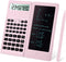 Scientific Calculators for Students, 10-Digit Large Screen Math Calculator with Notepad, Pink