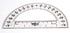 hand2mind Clear Plastic Student Math Protractor Set, Pack of 100 for Classroom