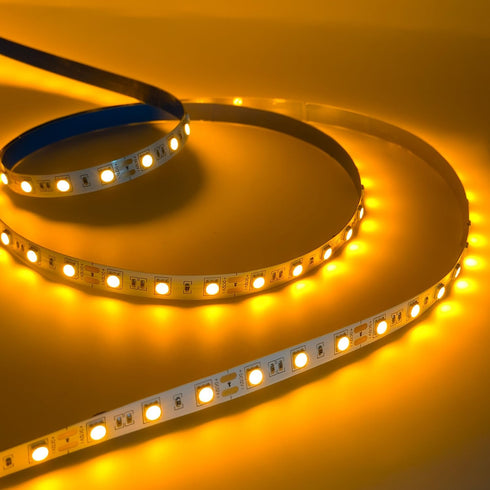 12V 16.4ft/5m 300 5050 iNextStation LED Strip Light Yellow LED Light Strip Flexible LED Strip Lights Cuttable LEDs Tape