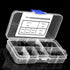 Walfront 70Pcs Black Nylon Acorn Hex Nuts, M3/M4/M5/M6/M8/M10 Sizes