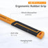 BOOSDEN Rubber Mallet - 10 oz Hammer with Hook, Soft Face Rubber Hammer for Flooring, Woodworking, and Camping