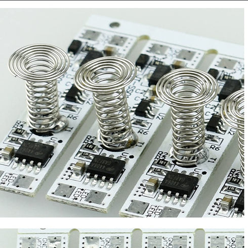 generic Dimmer Capacitive Touch Sensor Switch Spiral Spring Switch Suitable for Control Switch, Smart Home Light Strip
