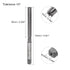 uxcell Hand Reamers, 10mm H7 Metric Reamer Drill Bit for Metal Wood Hole Reaming, Straight Flute High Speed Steel (HSS) Tool