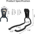 JuforminWeedeater Hanger, String Trimmer Hanger, Weed Eater Rack, Garage Wall Hooks, Power Tool Holder for Garage Wall, Utility Hooks for Garage Tool Organizers and Storage(Black-1 P) by Juformin