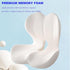 Mogdeker L-Shaped Seat Cushion for Long Sitting,Memory Foam Ergonomic Back Support Driving Seat Cushion for Back
