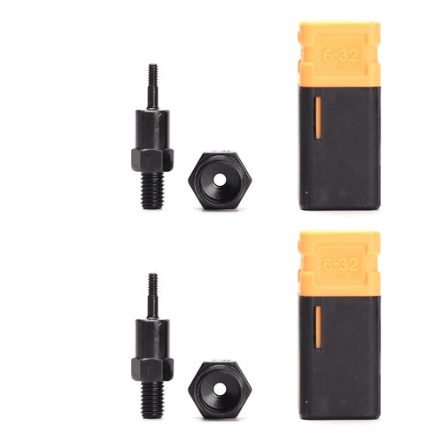 A Series Hand Rivet Nut Gun Mandrel and Nose Pieces Accessory, SAE 6-32, 2 Pack