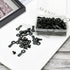160 Pieces Metal Picture Frames Turn Button Fasteners with Screws for Photos and Crafts