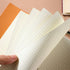 Detachable Hand Ledger Refillable Diary Sketchbook Notebook with Four Inner Cores Leather, Blue