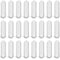 PTFE Magnetic Stirrer Mixer Stir Bar, White Color, 24 Pieces, 30 mm/1.18 Inch Laboratory Stir Plate Magnet