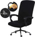 Water Resistant Stretch Office Chair Cover with Durable Zipper, Universal Washable Spandex Slipcovers for Pets