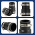 6I4Jx4 Reducing Coupling, Black, 1-1/2 x 1-1/4
