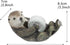 Tape Holder, Cute Office Desk Tape Dispenser, Funny Animal Office Supplies for Desk Accessories Office and Home (Otter)