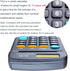 Basic Calculator Dual Power, 8 Digit Desktop Calculator (Black, Set of 5)