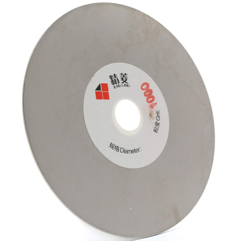 JINGLING Diamond Flat Lap Disc Grinding Disk 4" inch 100mm Arbor 5/8 Grit 1000 Fine