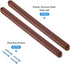 5Set 235mm uxcell Drawer Slides, - Plastic Drawer Rails with Screw, Side Mounted Grooved Guide Rail for Cabinet Drawer