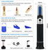 VGVGV 0-80% Brix Refractometer, Alcohol Concentration Detector of Liquor Alcohol Meter Refractometer Refractometer V/v
