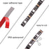 2M 6.56ft 3 Led Strip Lights Battery Powered RGB Battery Operated Led Battery Lights with Keys Controller Waterproof