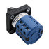 Baomain 660V 20A On-Off-On Changeover Control Rotary Cam Switch, 3 Positions, 12 Terminals SZW26-20/D303.3