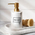 Alrhso 24 PCS Waterproof Labels for Bottles Bathroom Labels Shampoo Label Waterproof White Dish Soap for Bottles Travel