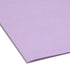 Smead File Folder, Reinforced Straight-Cut Tab, Letter Size, Lavender, 100 per Box (12410)