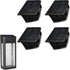 GOODFOEVER 4 Pack Solar Light Replacement Top for Outdoor Fence and Wall,