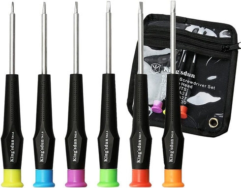 Fongmore 6 Pieces Triangle Head Screwdriver Tool Kits for Coffee Machine Triangle Screws