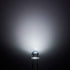 Chanzon 100 pcs 5mm White Straw Hat LED Diode Lights, Clear Transparent Lens