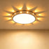 Flush Mount led Ceiling Light Fixture 3000K/4000K/5000K Selectable,Modern Ceiling Lights for Bedroom
