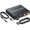 PROZOR Digital to Analog Audio Converter, 192KHz Optical to RCA Adapter, Volume Adjustable DAC with Optical Cable